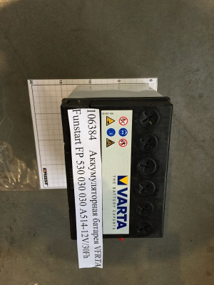 Аккумуляторная батарея VFRTA Funstart FP 530 030 030 A514-12V/30Fh