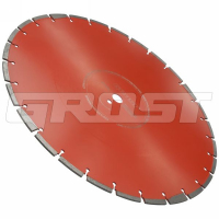 Диск алмазный GROST  D500 мм (500*25,4*4,2*10)  железобетон.